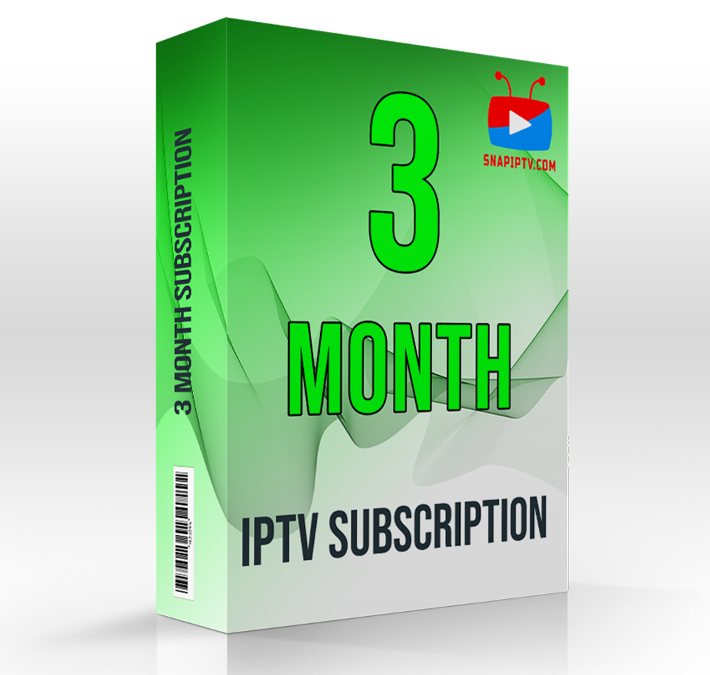 Buy 3 months IPTV subscription